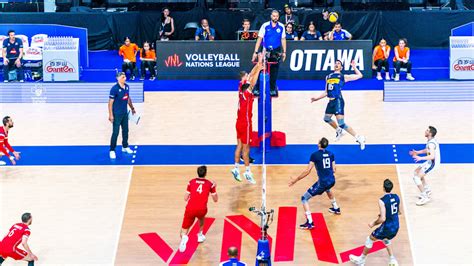 VNL 2024 : La France retrouve les champions du monde italiens .